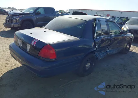 2008 Ford Crown Victoria Police/Police Interceptor from USA, damaged, VIN 2FAFP71VX8X150953